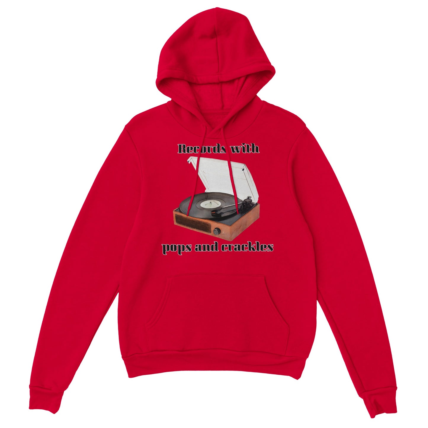 Vinyl Player Classic Unisex Pullover Hoodie