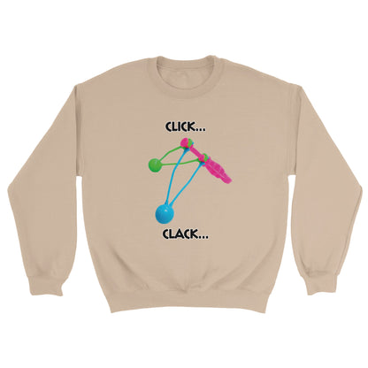 Click Clacker Classic Unisex Crewneck Sweatshirt