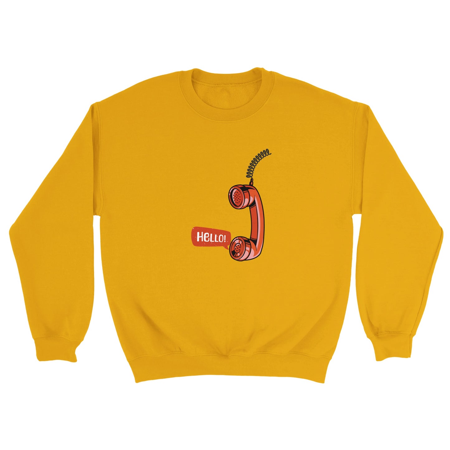 Telephone Handset Classic Unisex Crewneck Sweatshirt