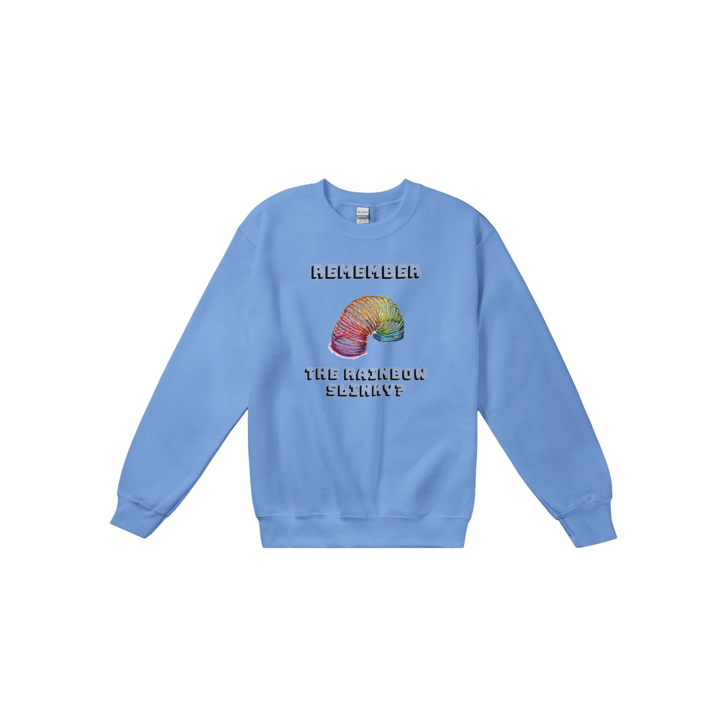 Rainbow Slinky Classic Unisex Crewneck Sweatshirt