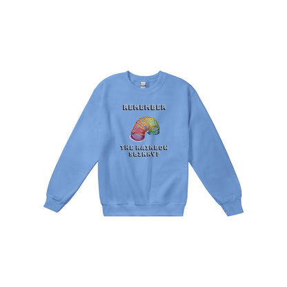 Rainbow Slinky Classic Unisex Crewneck Sweatshirt