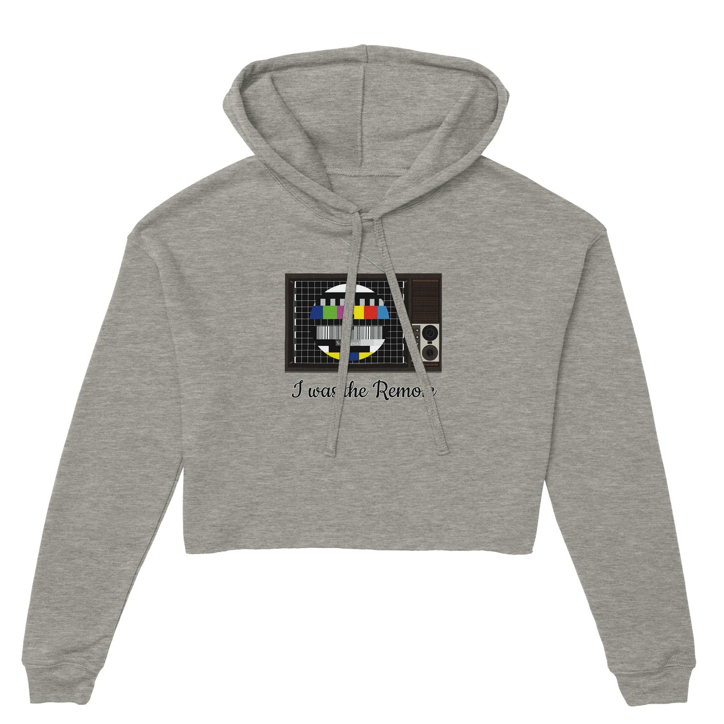 Retro TV Women's Cropped Hoodie