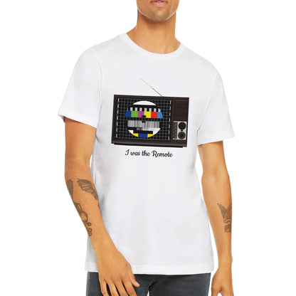 Retro TV Premium Unisex Crewneck T-shirt