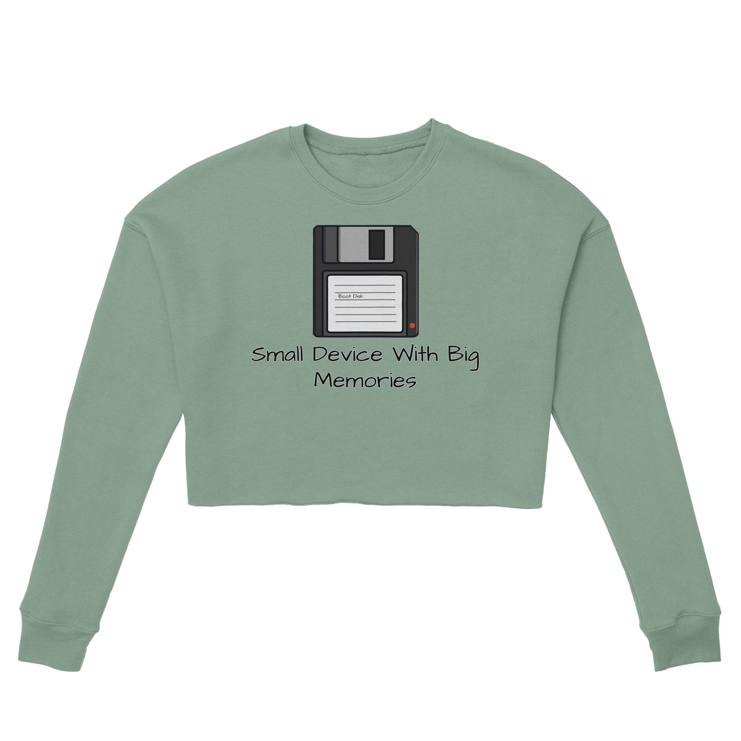 Floppy Women's Cropped Sweatshirt