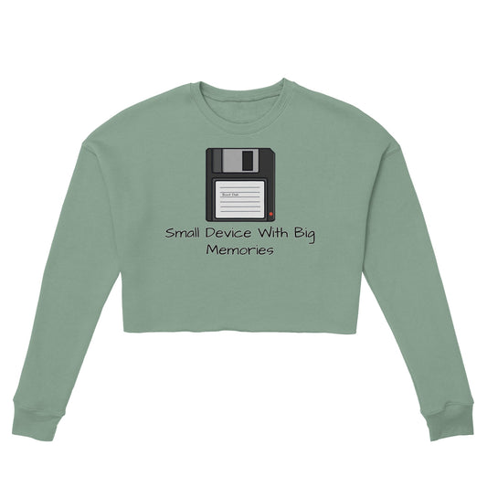 Floppy Women's Cropped Sweatshirt