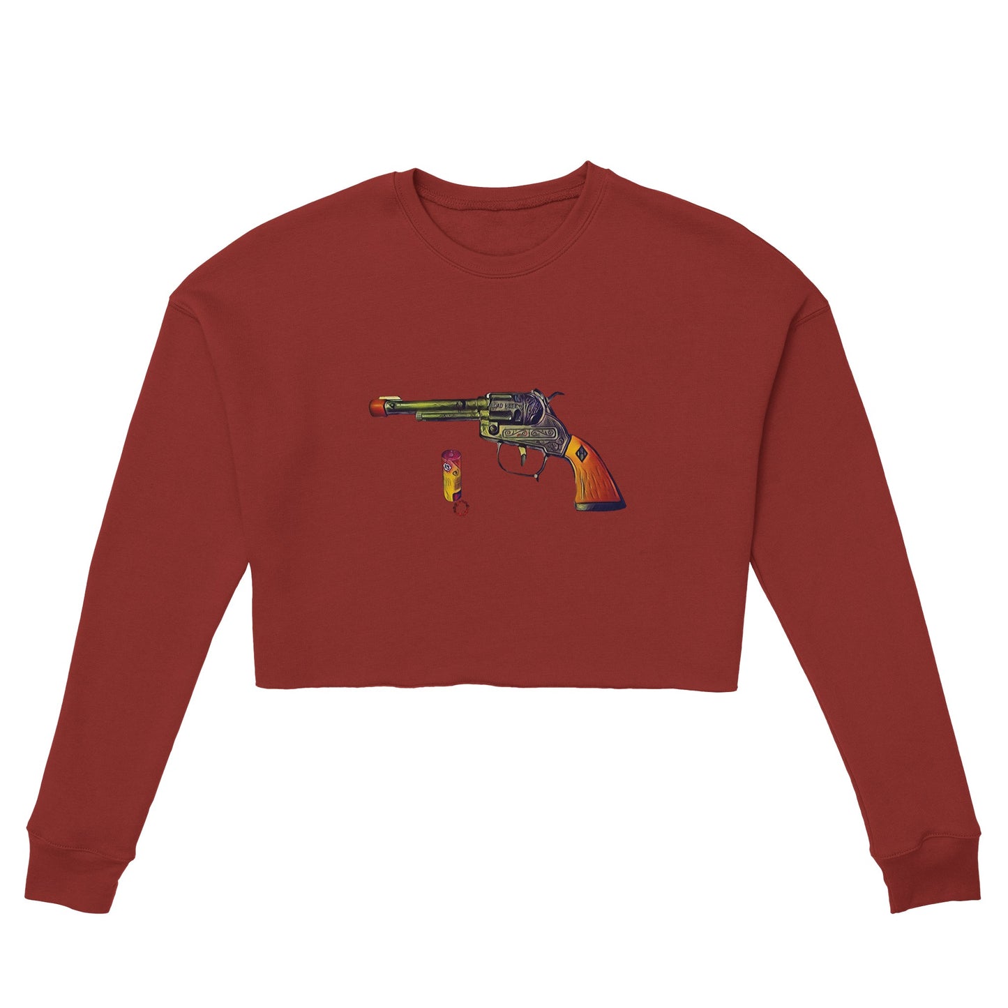 Pistol Women's Cropped Sweatshirt