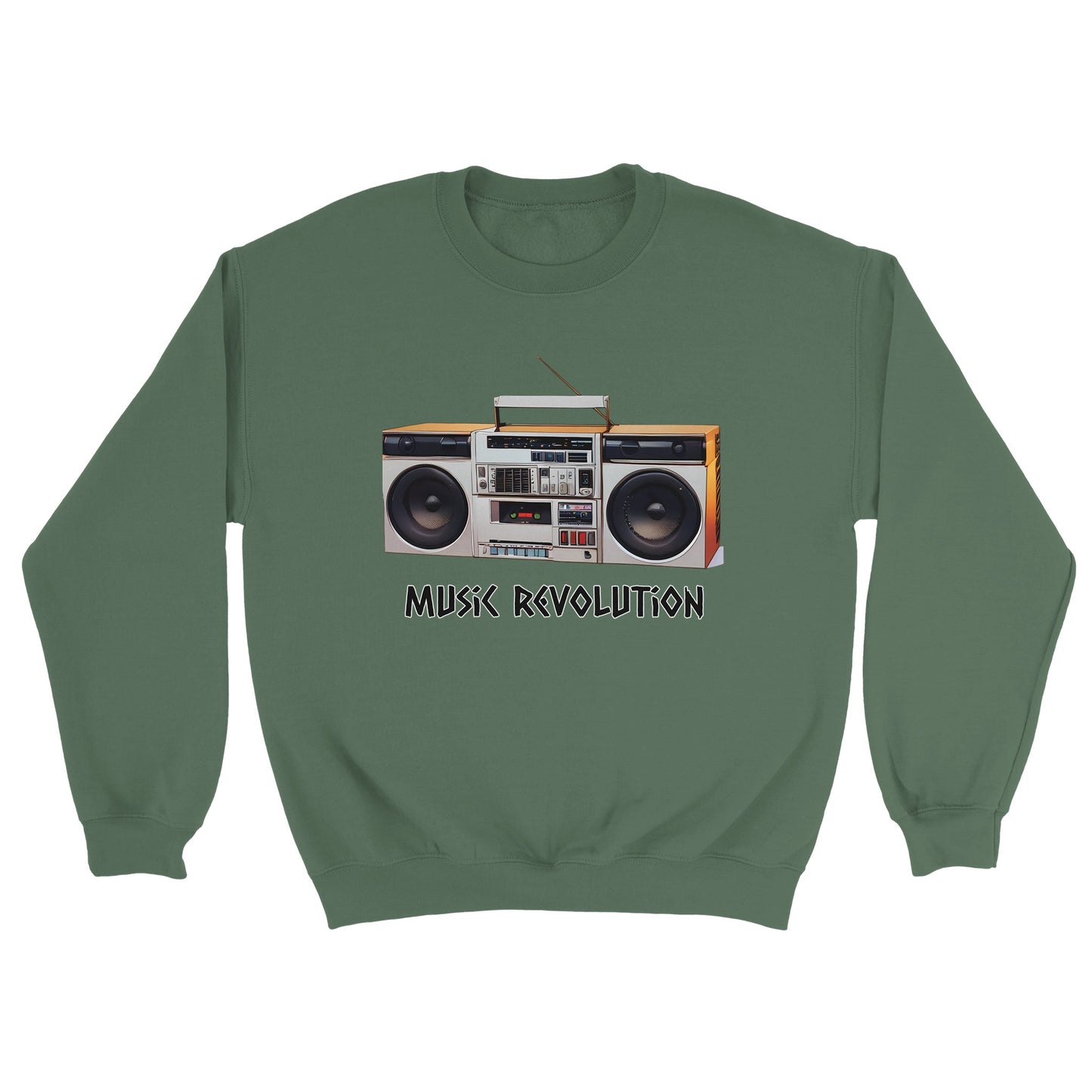 Music Revolution Classic Unisex Crewneck Sweatshirt