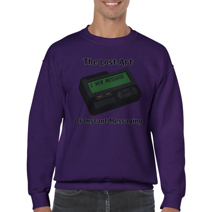 Pager Classic Unisex Crewneck Sweatshirt