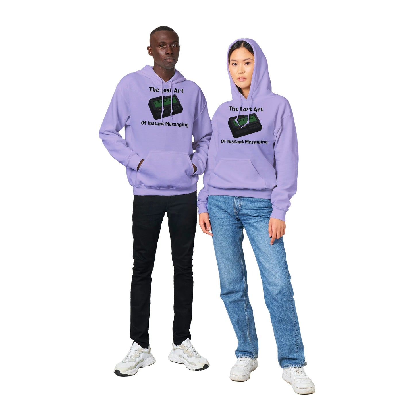 Pager Classic Unisex Pullover Hoodie