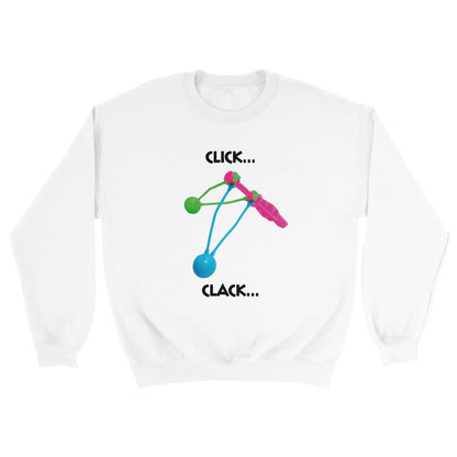 Click Clacker Classic Unisex Crewneck Sweatshirt