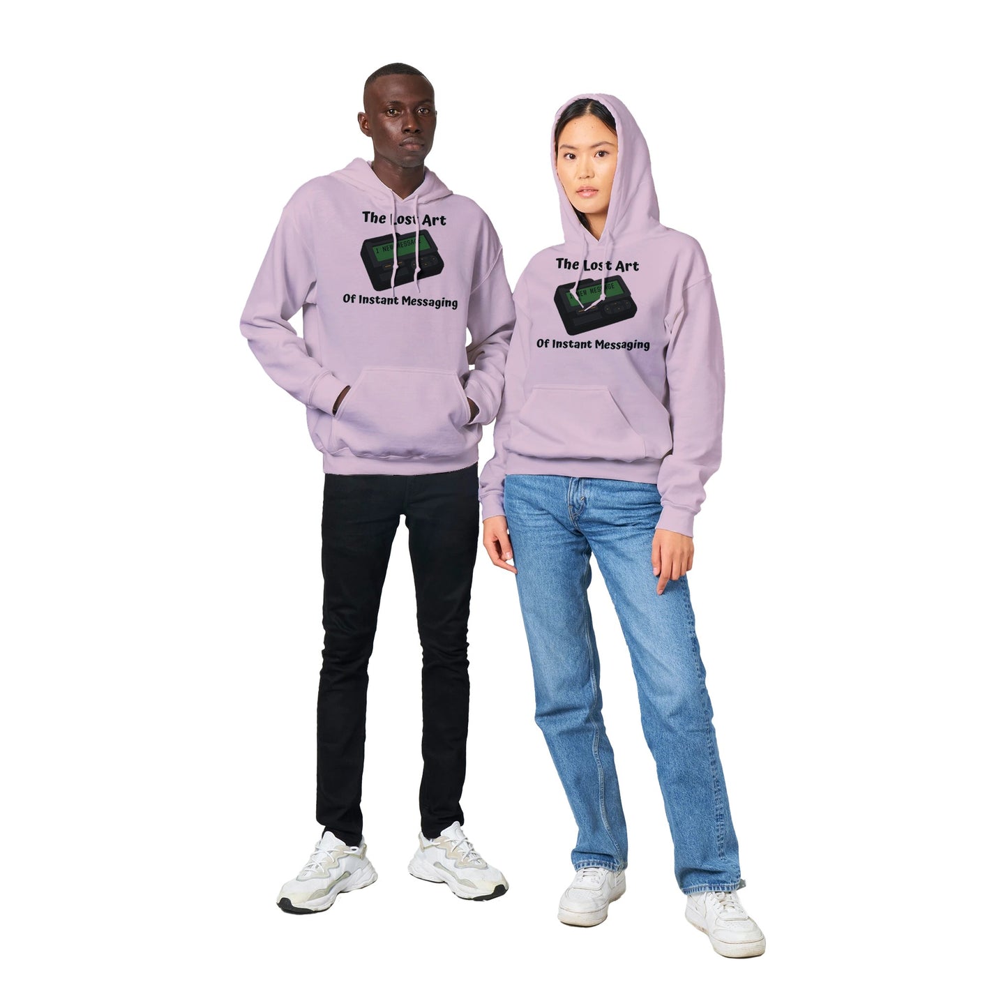 Pager Classic Unisex Pullover Hoodie