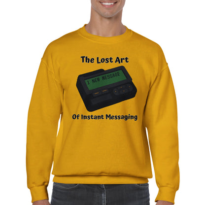 Pager Classic Unisex Crewneck Sweatshirt