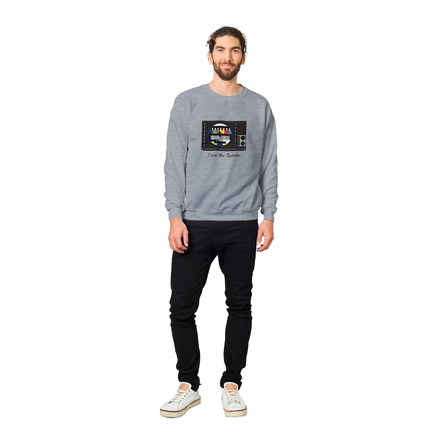 Retro TV Classic Unisex Crewneck Sweatshirt