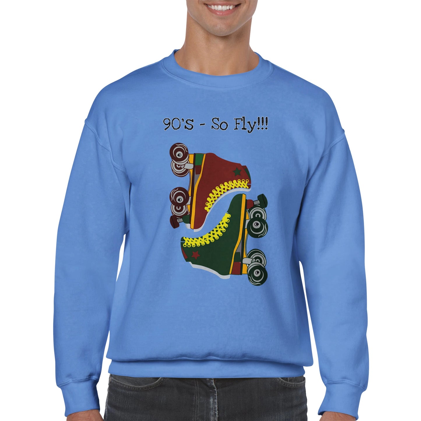 Roller Skates Classic Unisex Crewneck Sweatshirt