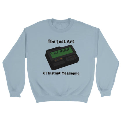 Pager Classic Unisex Crewneck Sweatshirt