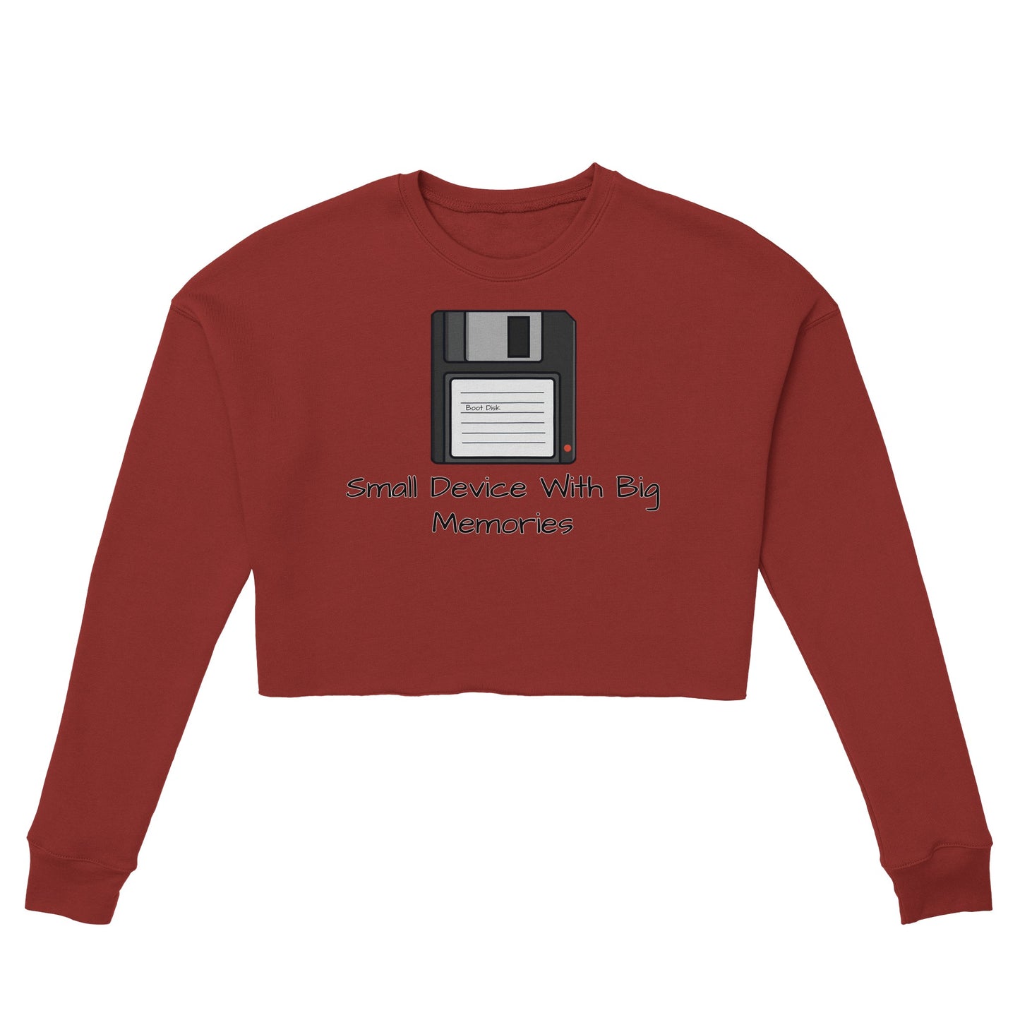 Floppy Women's Cropped Sweatshirt