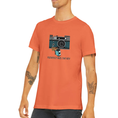 Camera With Film Premium Unisex Crewneck T-shirt