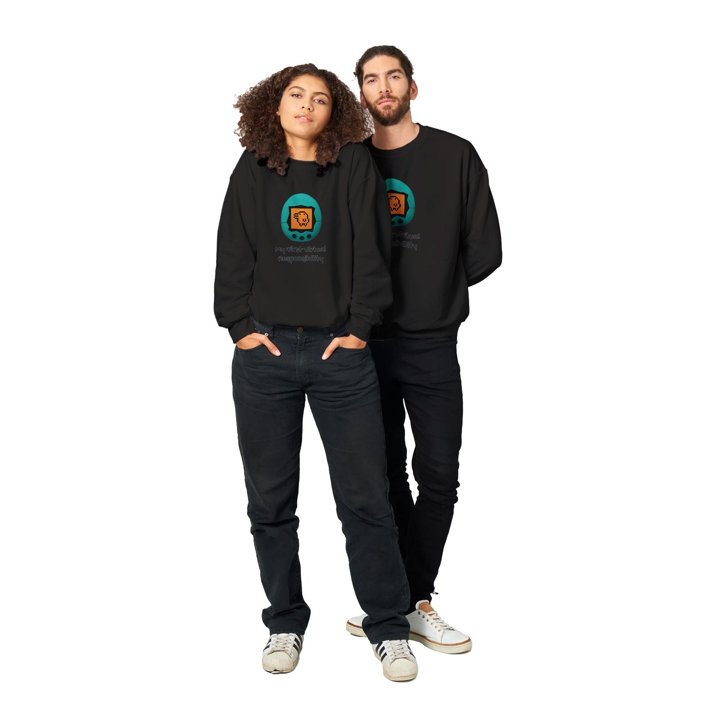 Tamagotchi Classic Unisex Crewneck Sweatshirt