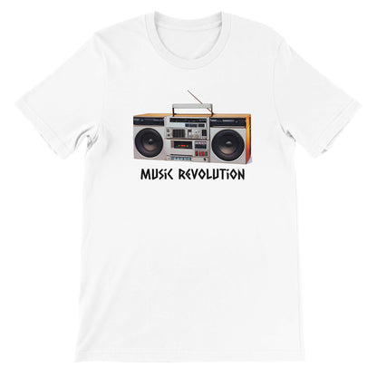 Music Revolution Premium Unisex Crewneck T-shirt