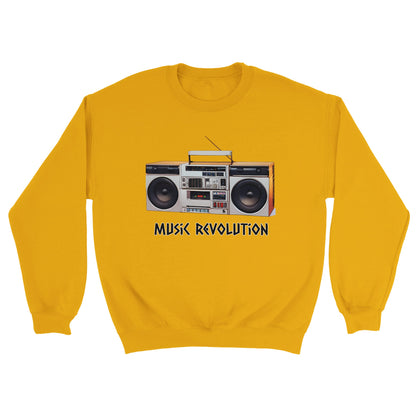 Music Revolution Classic Unisex Crewneck Sweatshirt