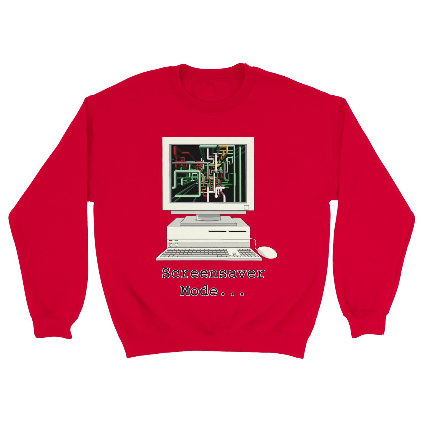 Desktop PC Classic Unisex Crewneck Sweatshirt