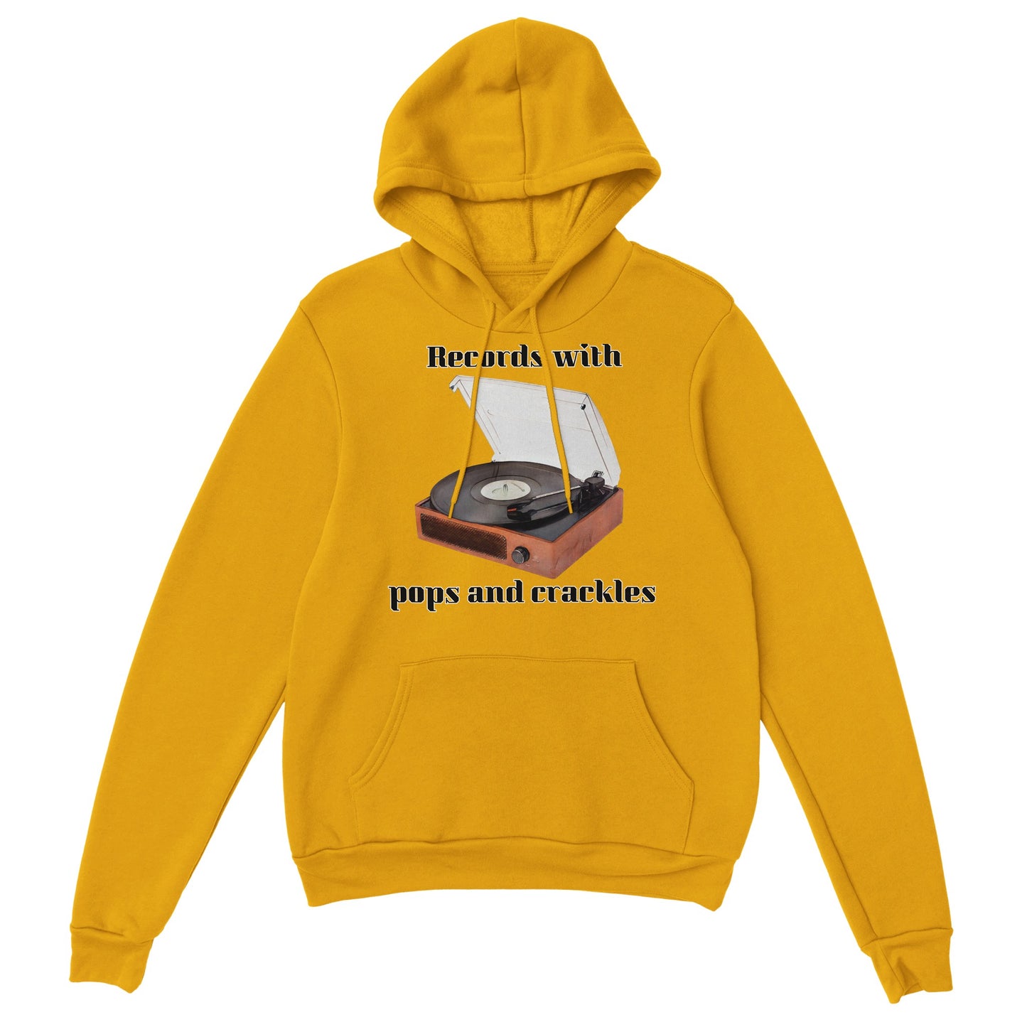 Vinyl Player Classic Unisex Pullover Hoodie