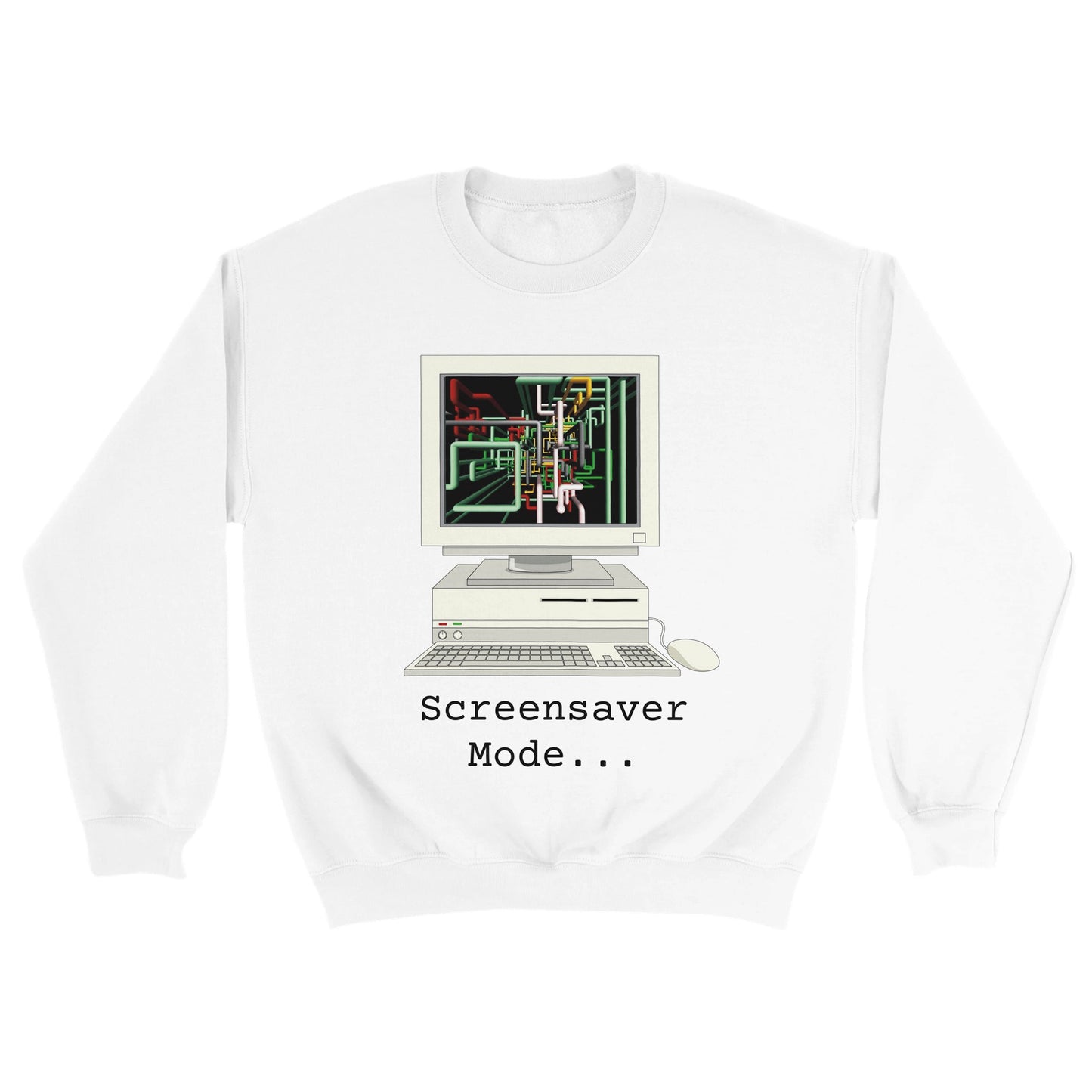 Desktop PC Classic Unisex Crewneck Sweatshirt