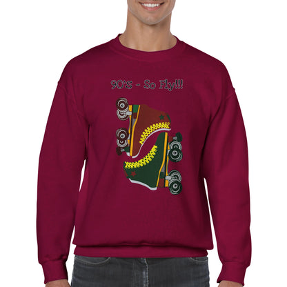 Roller Skates Classic Unisex Crewneck Sweatshirt