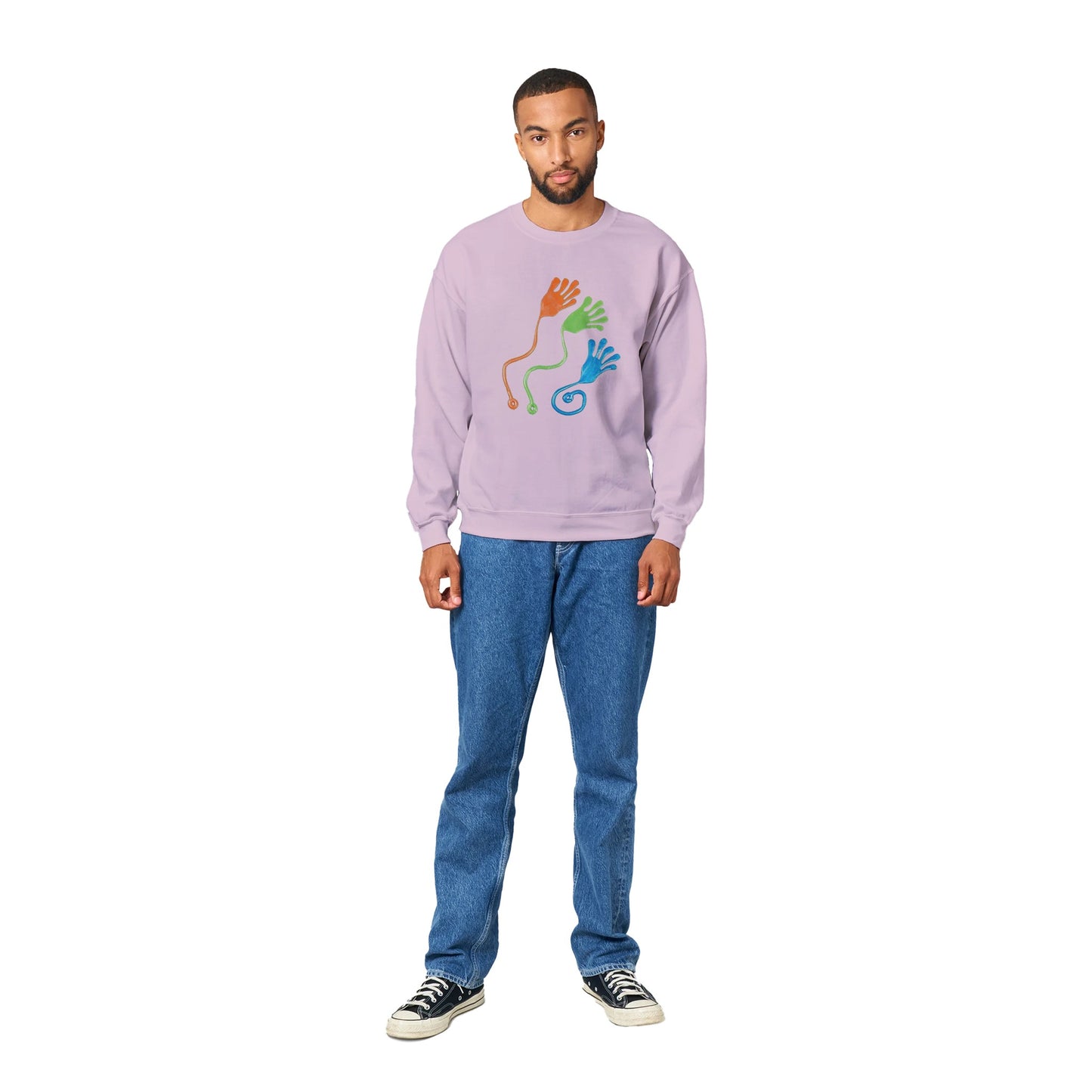 Sticky Slap Classic Unisex Crewneck Sweatshirt