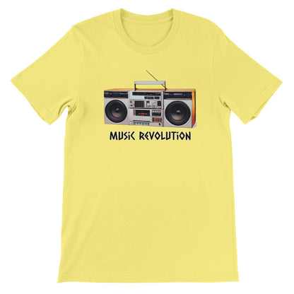 Music Revolution Premium Unisex Crewneck T-shirt