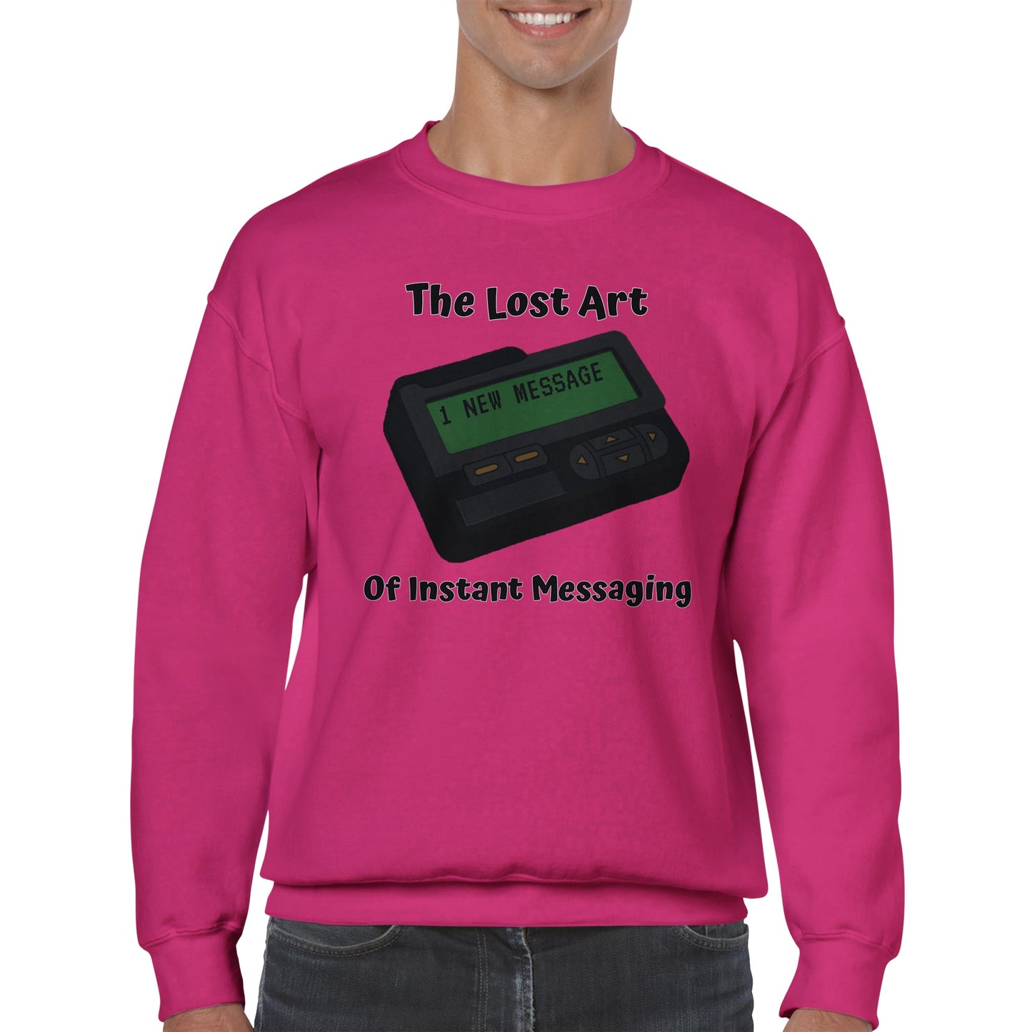 Pager Classic Unisex Crewneck Sweatshirt