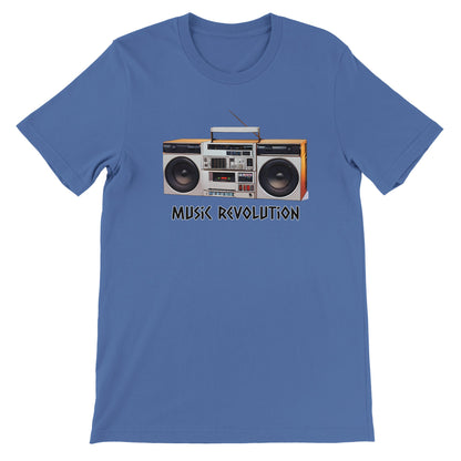 Music Revolution Premium Unisex Crewneck T-shirt